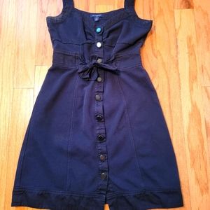 Banana Republic black casual mini dress